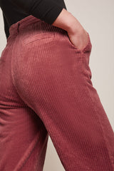 Marcie Pants Corduroy - Desert Red