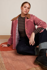 Sylvie Jacket Corduroy - Desert Red