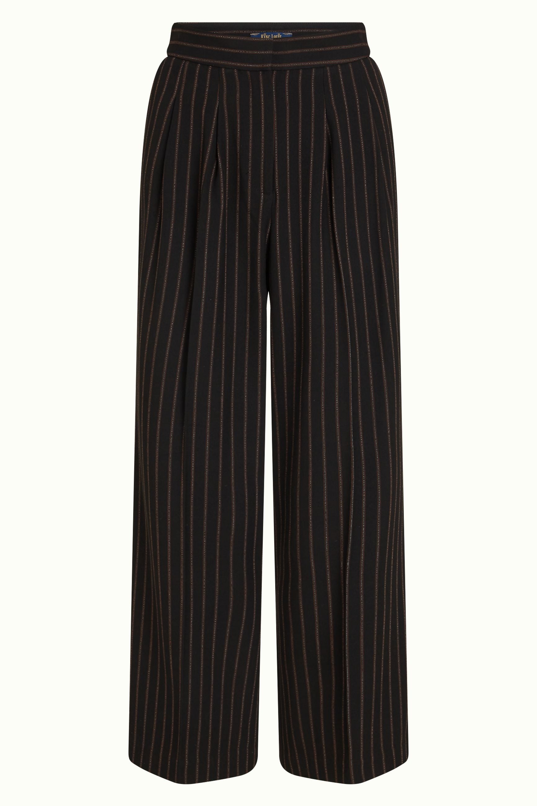 Peggy Pants Ziggy Stripe - Black