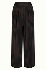 Peggy Pants Ziggy Stripe - Black