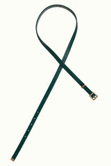 Ponyskin Belt - Forest Green