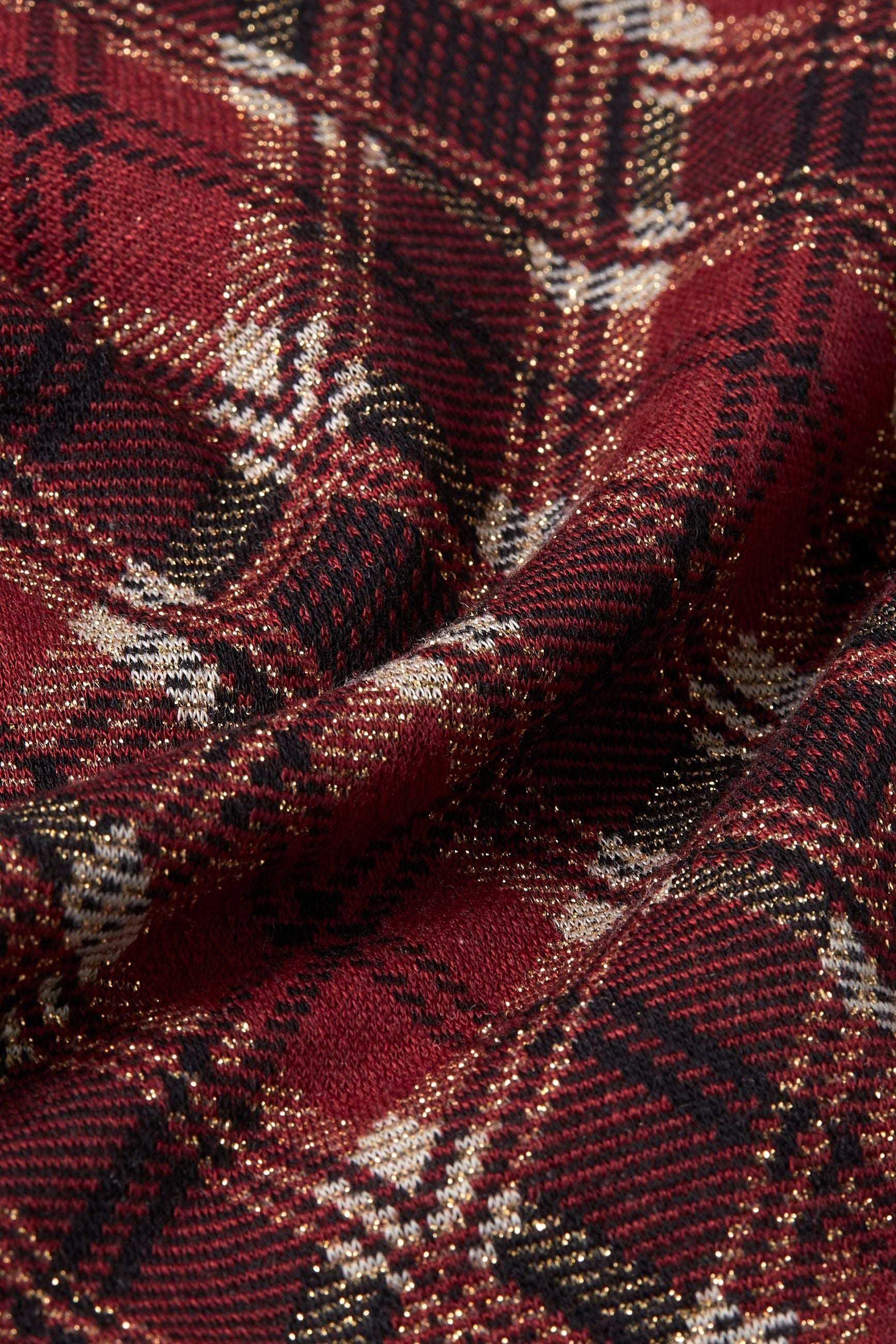 Bessie Jacket Riley Jacquard - Cabernet Red