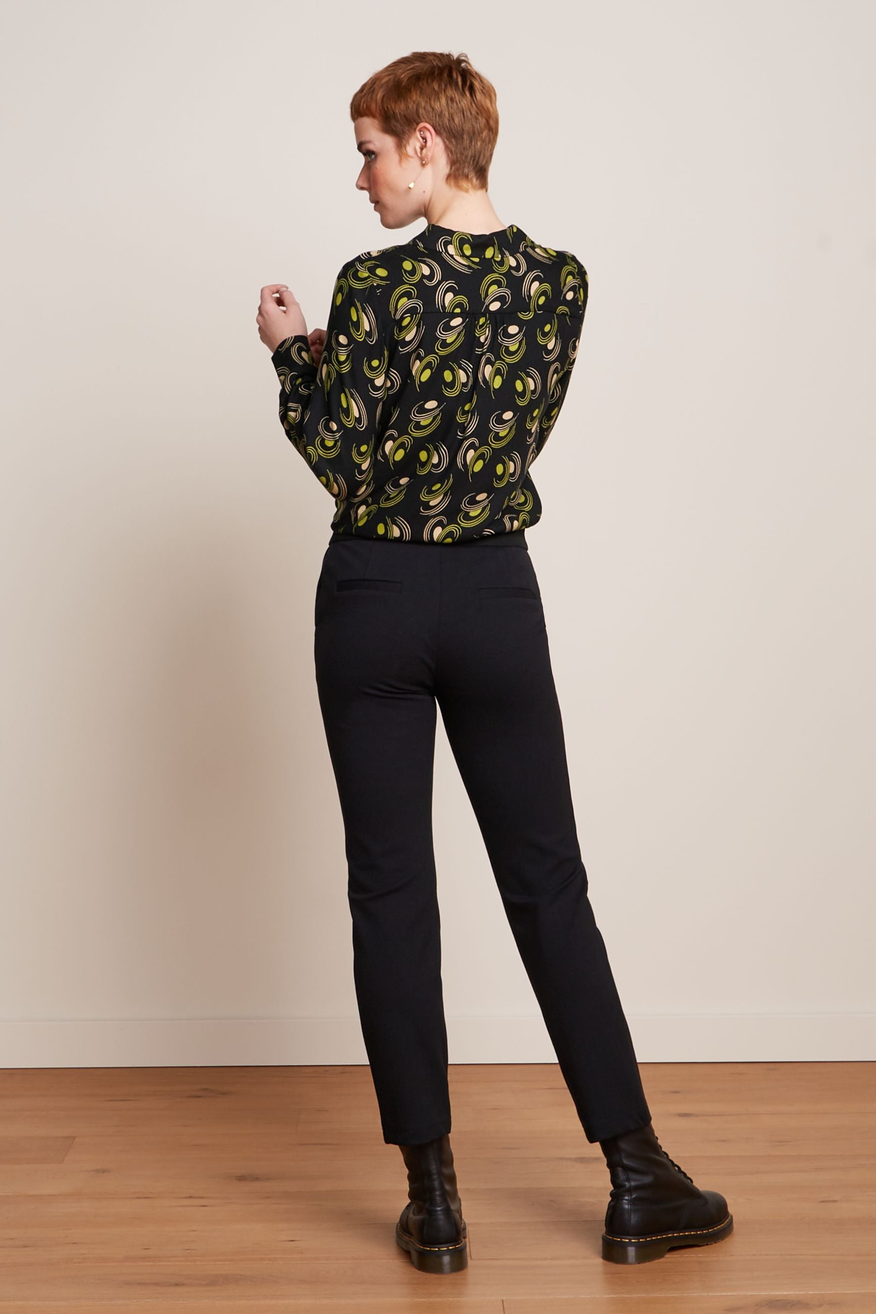 Maisie Blouse Beat - Woodbine Green