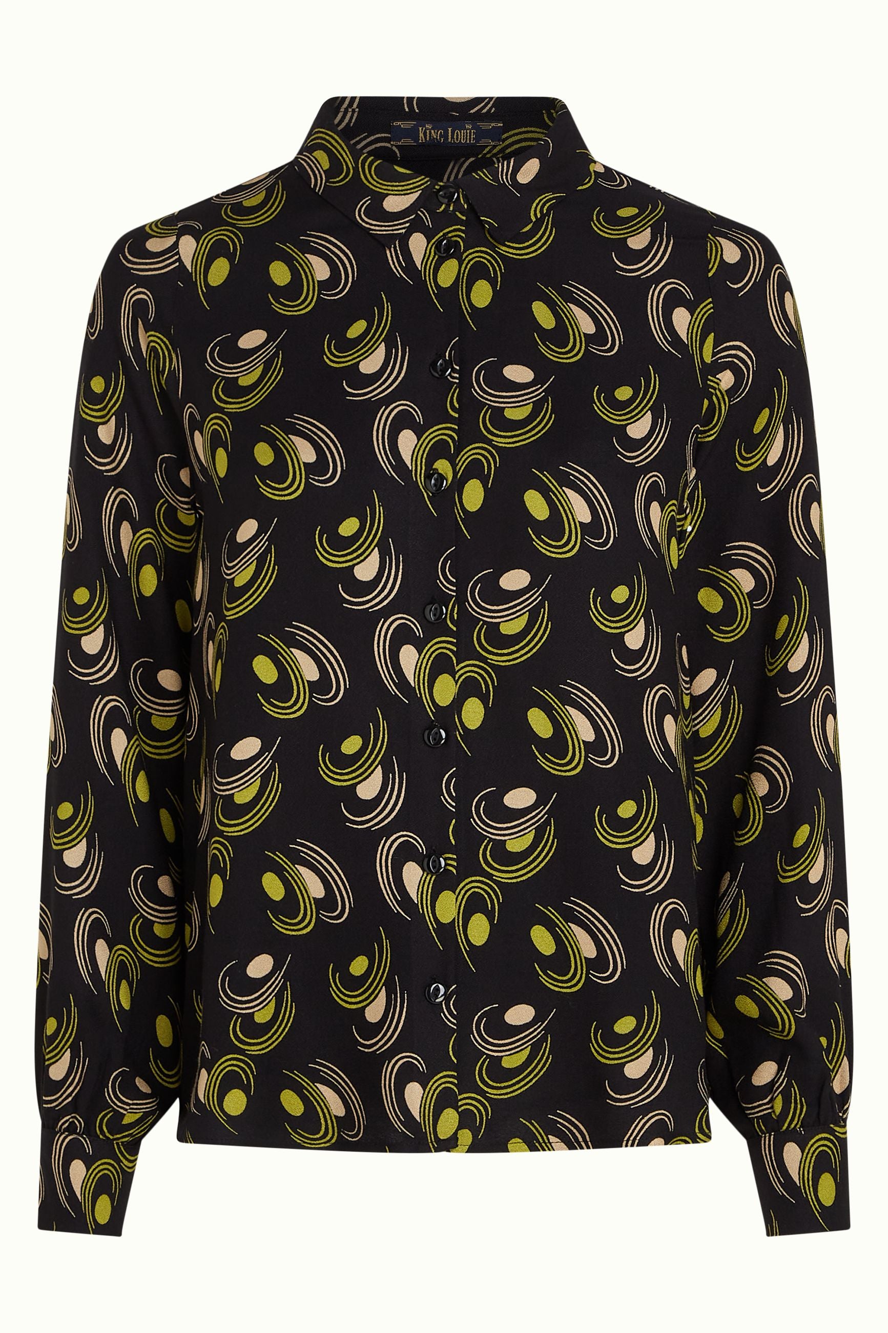 Maisie Blouse Beat - Woodbine Green