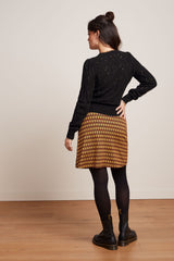 Border Skirt Dandy - Black