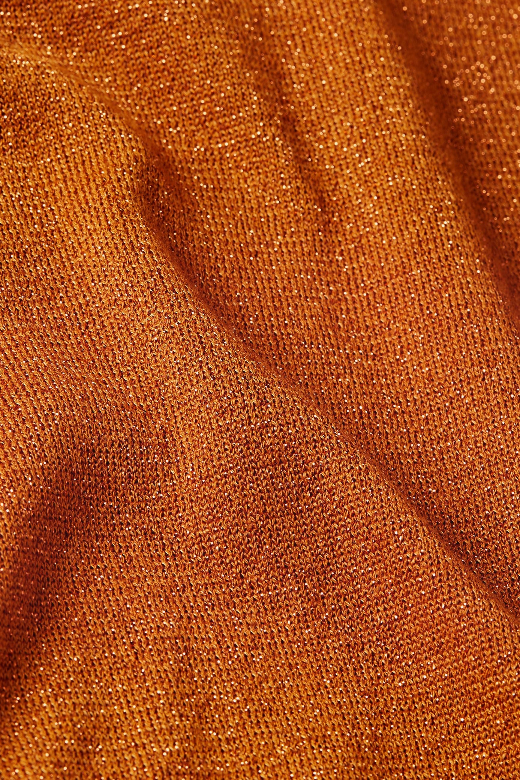 V Neck Bellsleeve Spiro - Maple Orange