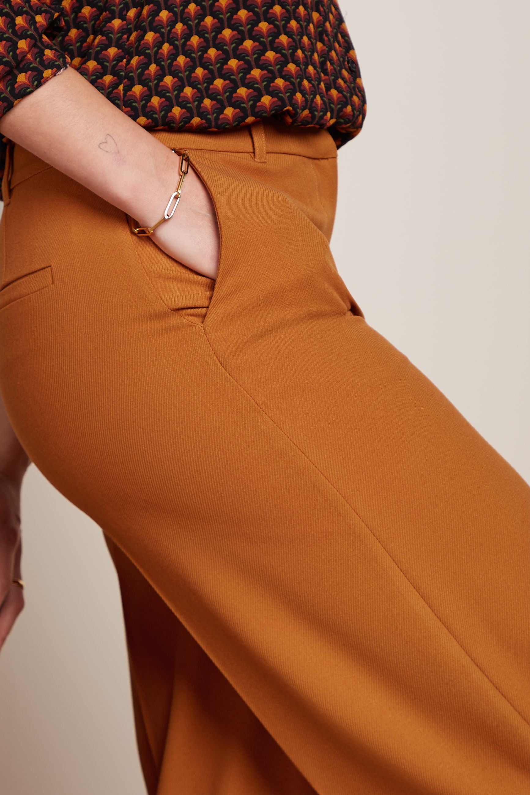 Chloe Pants Tuillerie - Maple Orange