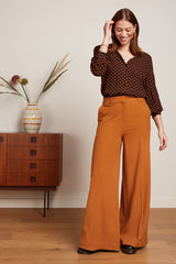 Chloe Pants Tuillerie - Maple Orange