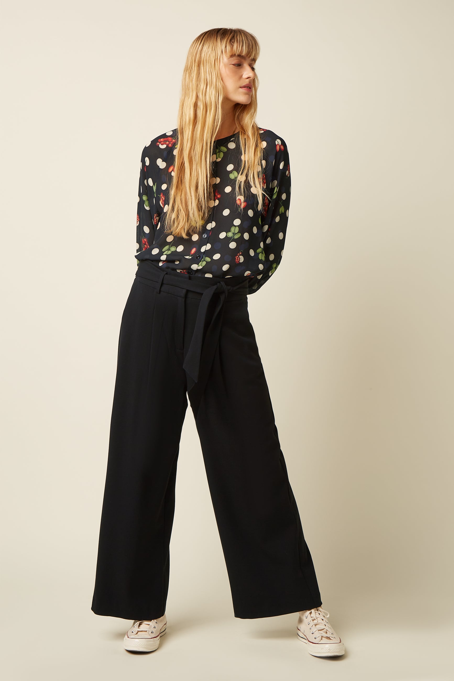 Ava Pants Tuillerie - Black