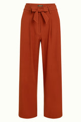 Ava Pants Tuillerie - Spicy Brown