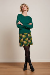 Border Skirt Ornette - Pine Green