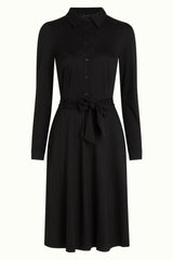 Sheeva Dress Viscose Classic - Black