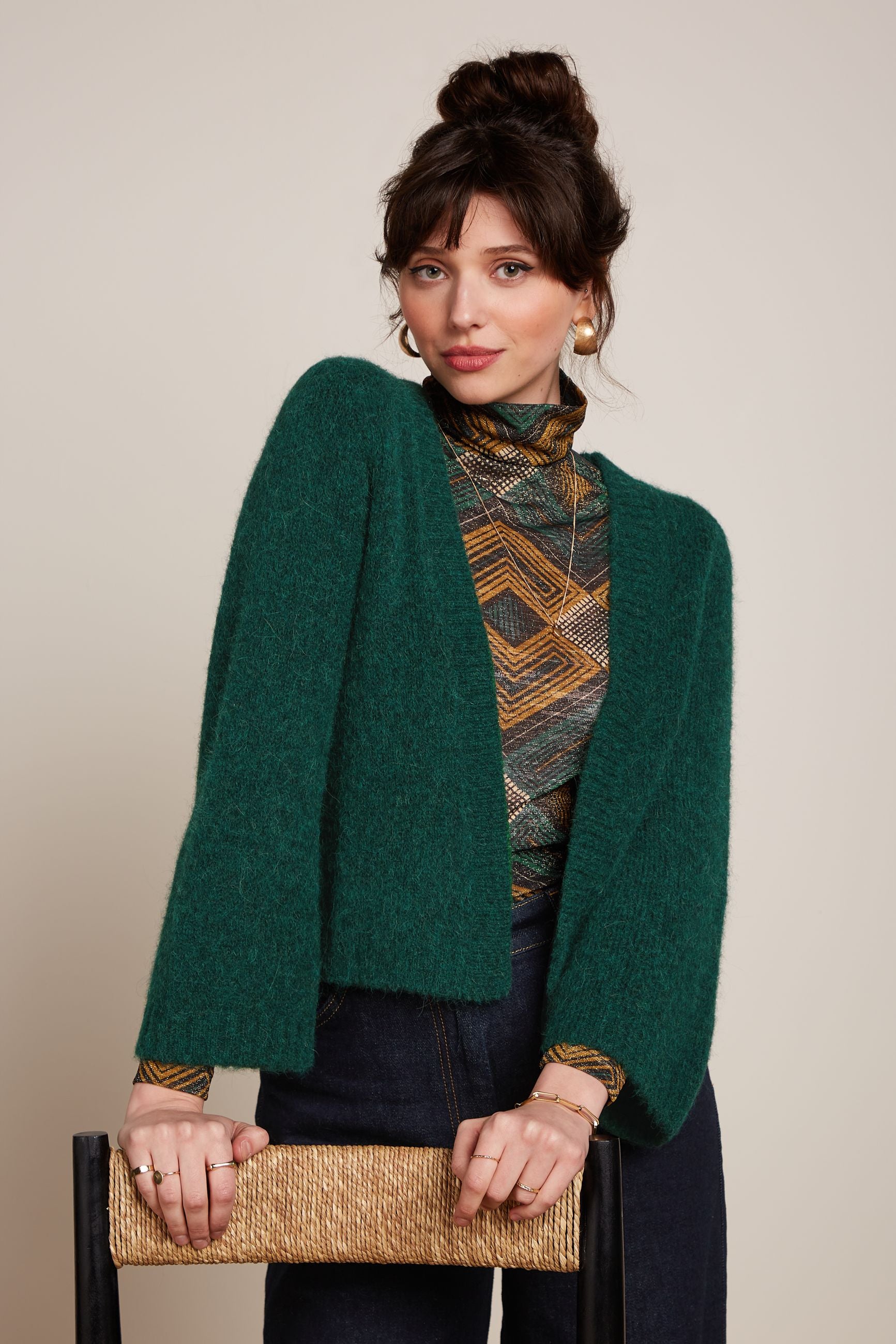 Emily Cardi Millie - Pine Green