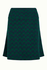 Border Skirt Duffy Jacquard - Evening Blue