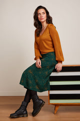 Juno Skirt Valentine - Pine Green