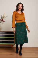 Juno Skirt Valentine - Pine Green