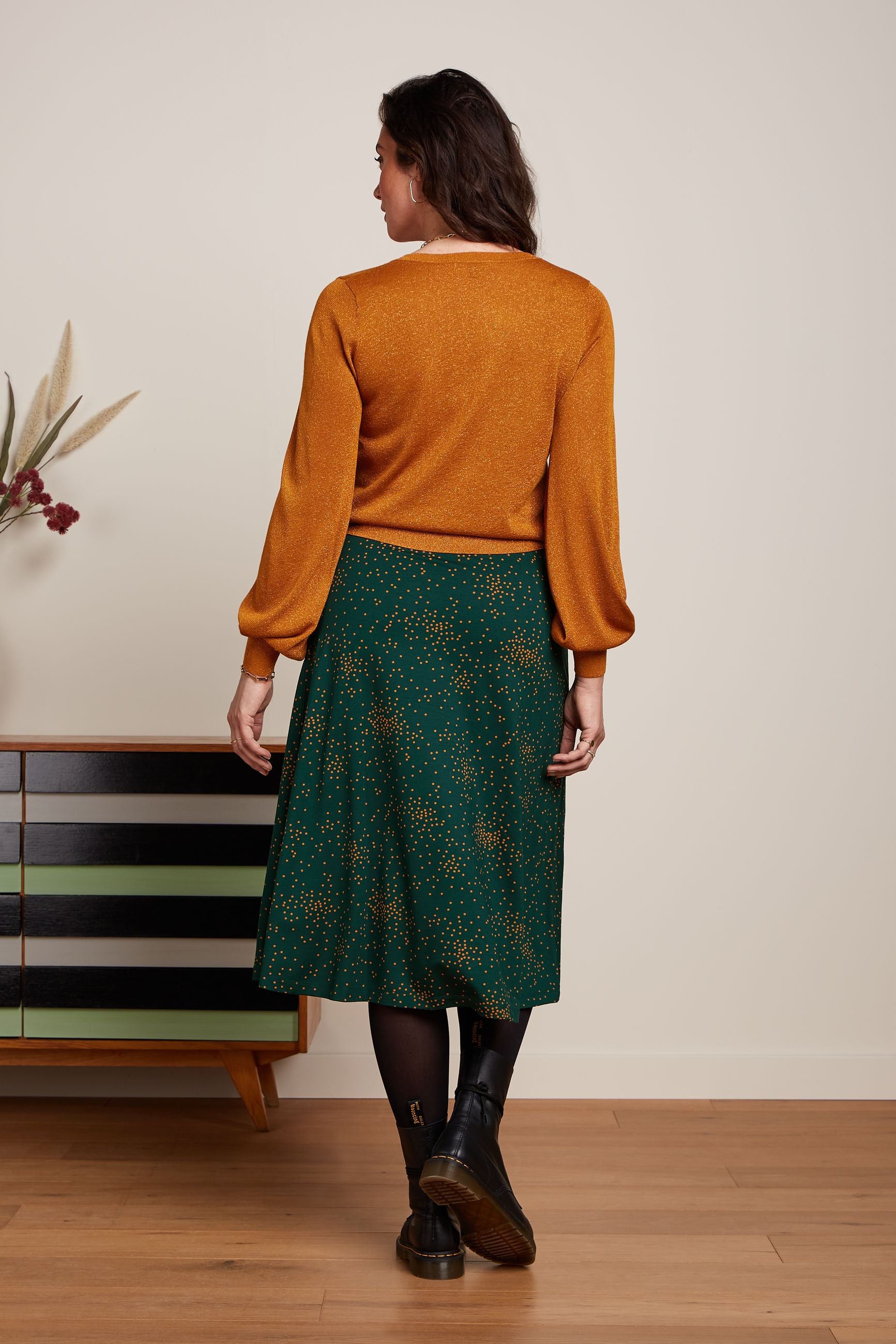 Juno Skirt Valentine - Pine Green