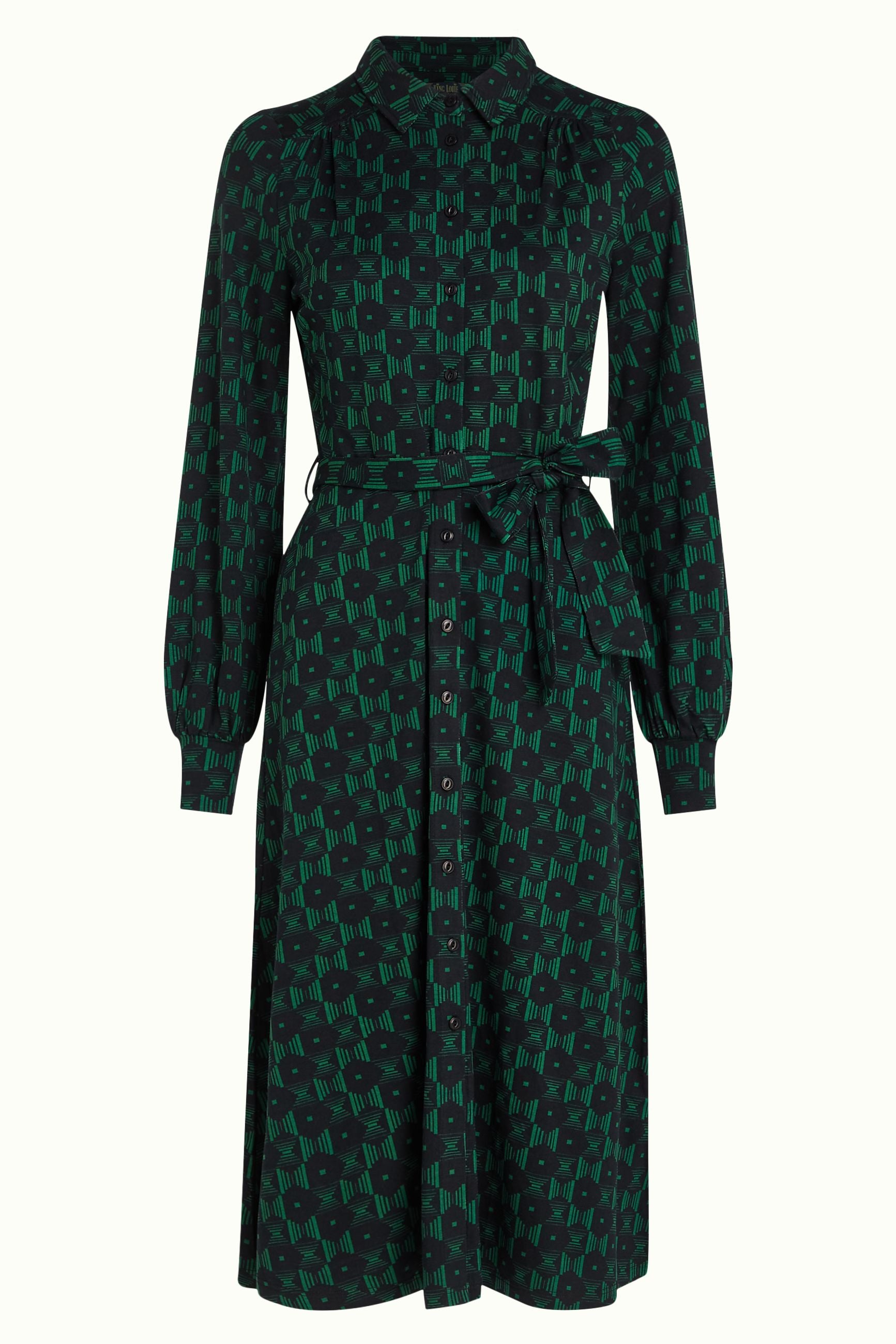 Maisie Dress Marvin - Para Green