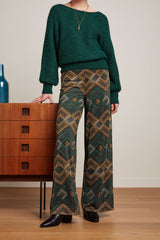 Sara Pants Morrison - Para Green