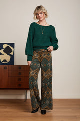 Sara Pants Morrison - Para Green