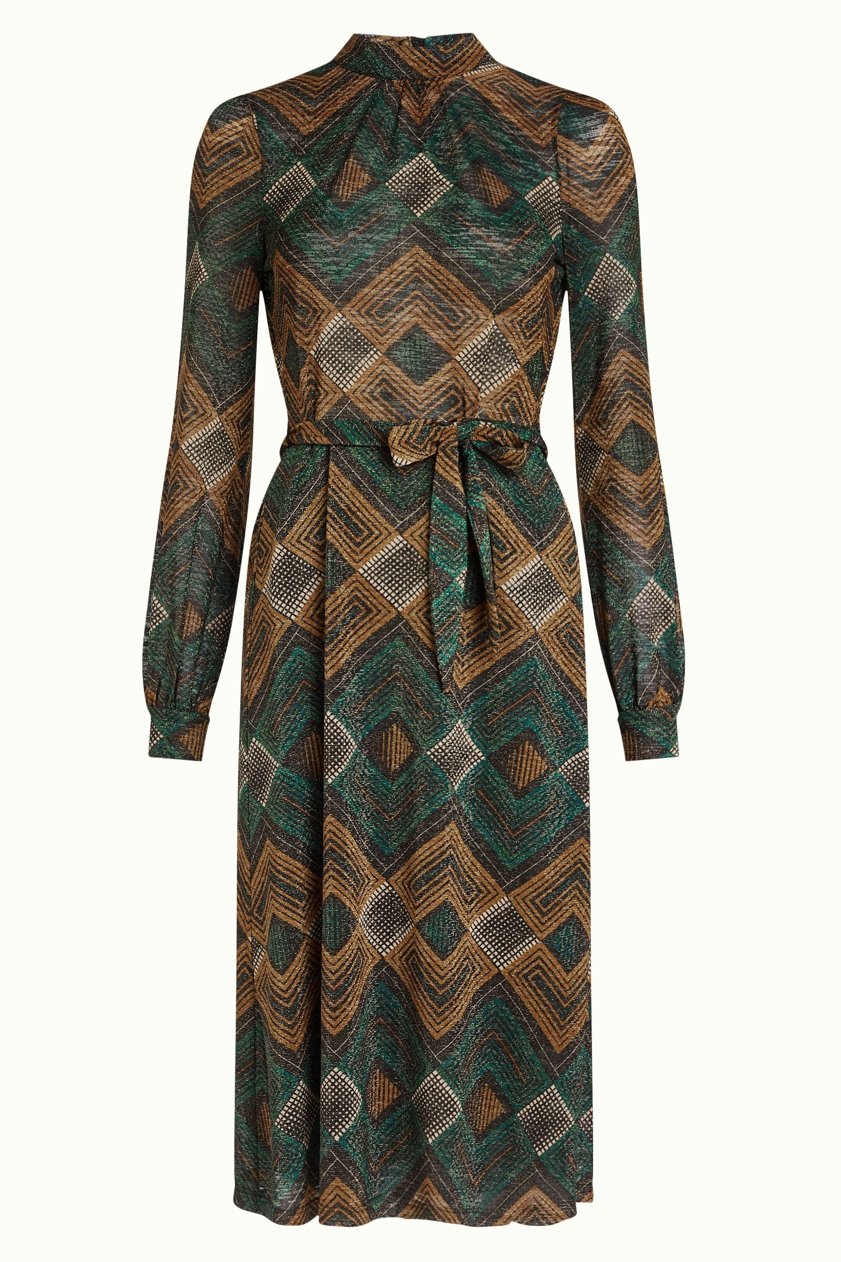 Phoebe Dress Morrison - Pine Green