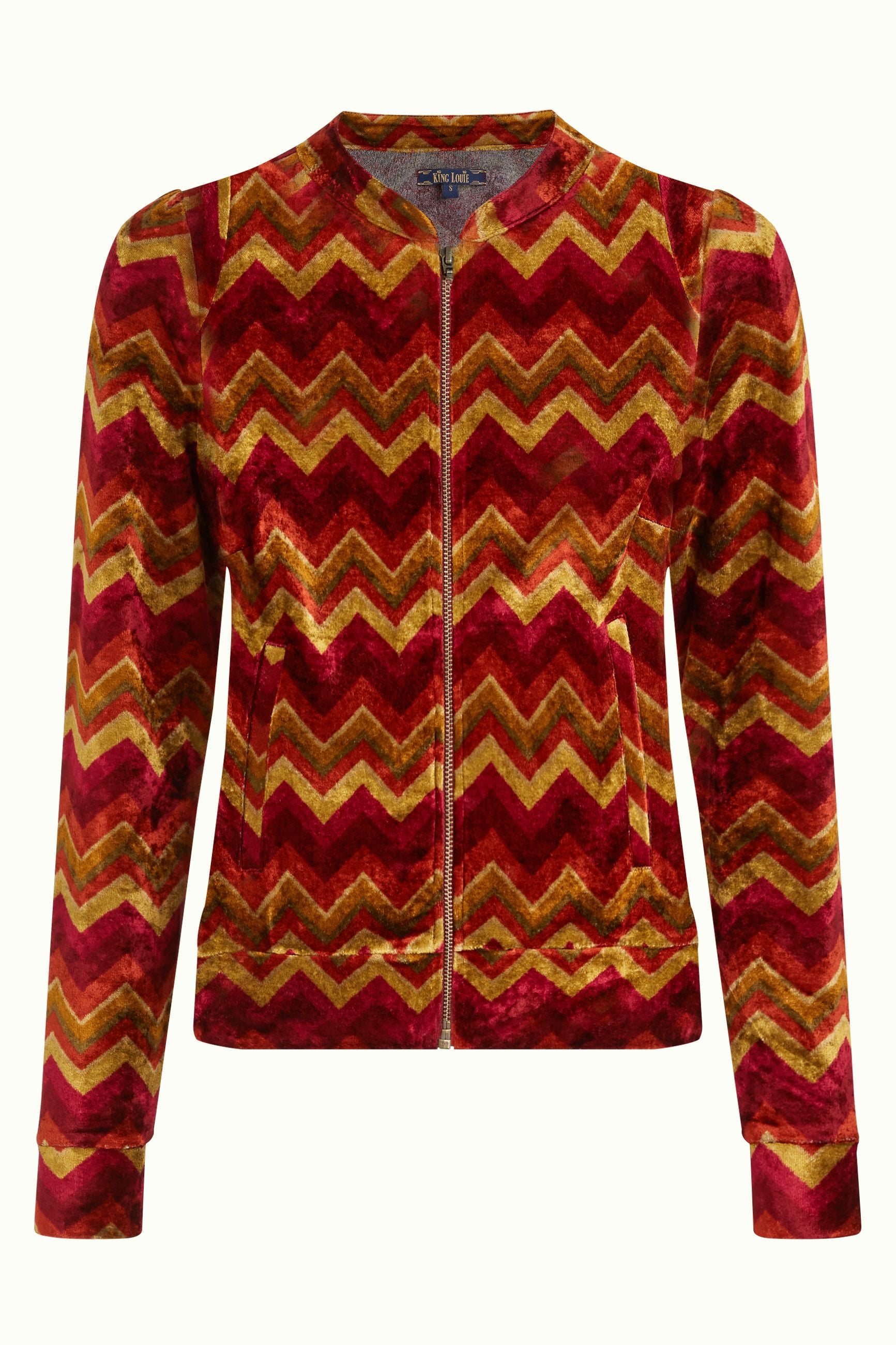 Iris Jacket Penny - Cabernet Red