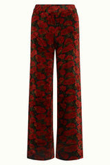 Sara Pants Bloom - Black