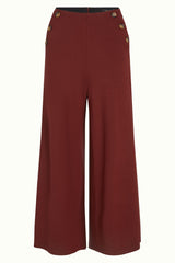 Pia Culotte Milano Uni - Beet Red