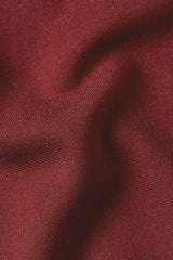 Border Skirt Milano Uni - Beet Red