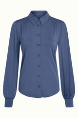 Carina Blouse Viscose Light - Shadow Blue