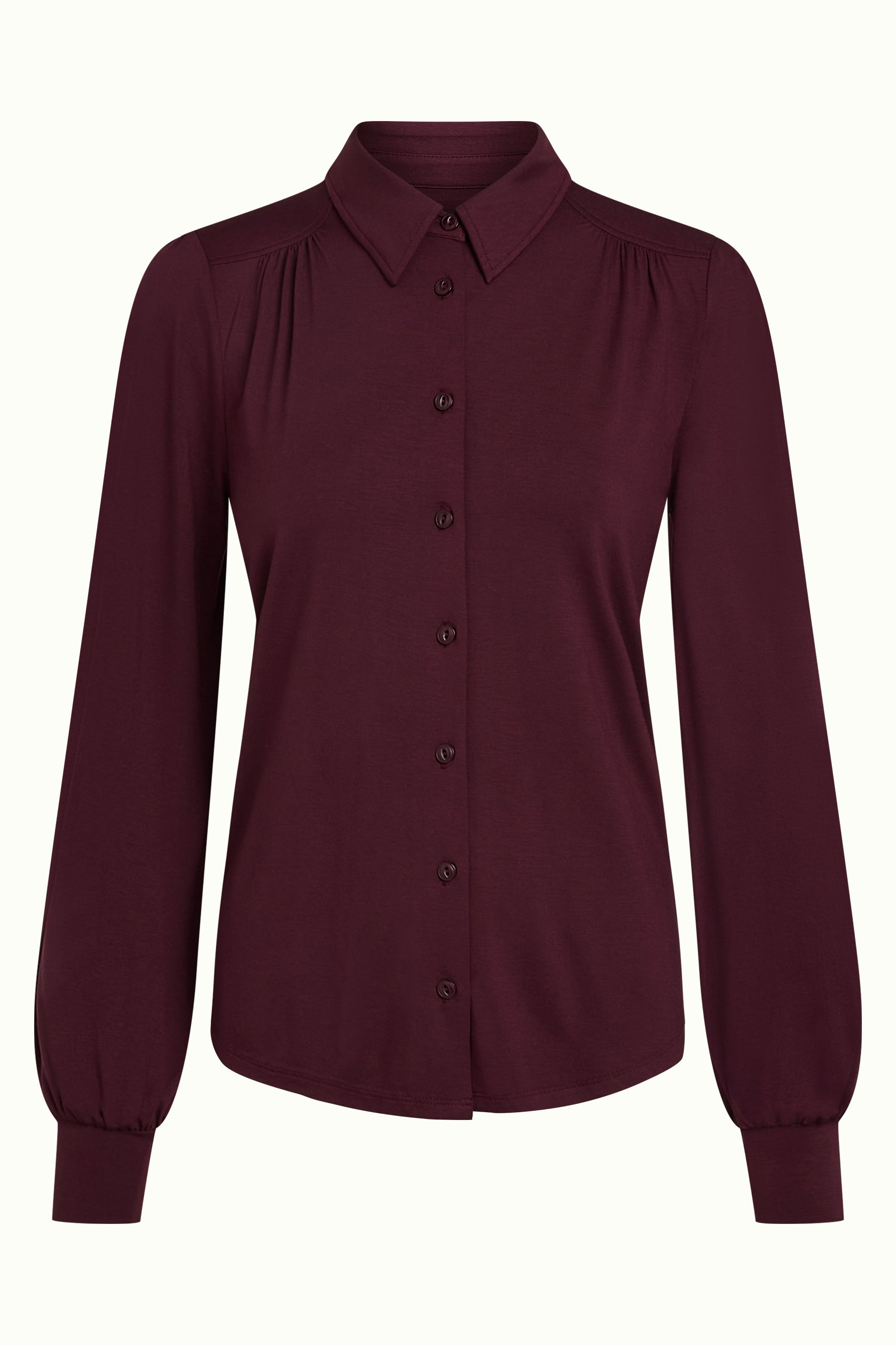 Carina Blouse Viscose Light - Porto Red