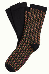 Socks 2-Pack Perkins - Black