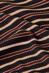 Turtle Top Pimm Stripe - Cabernet Red