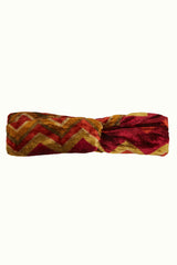 Twist Hairband Penny - Cabernet Red