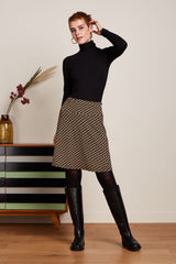 Border Skirt Lockett - Black