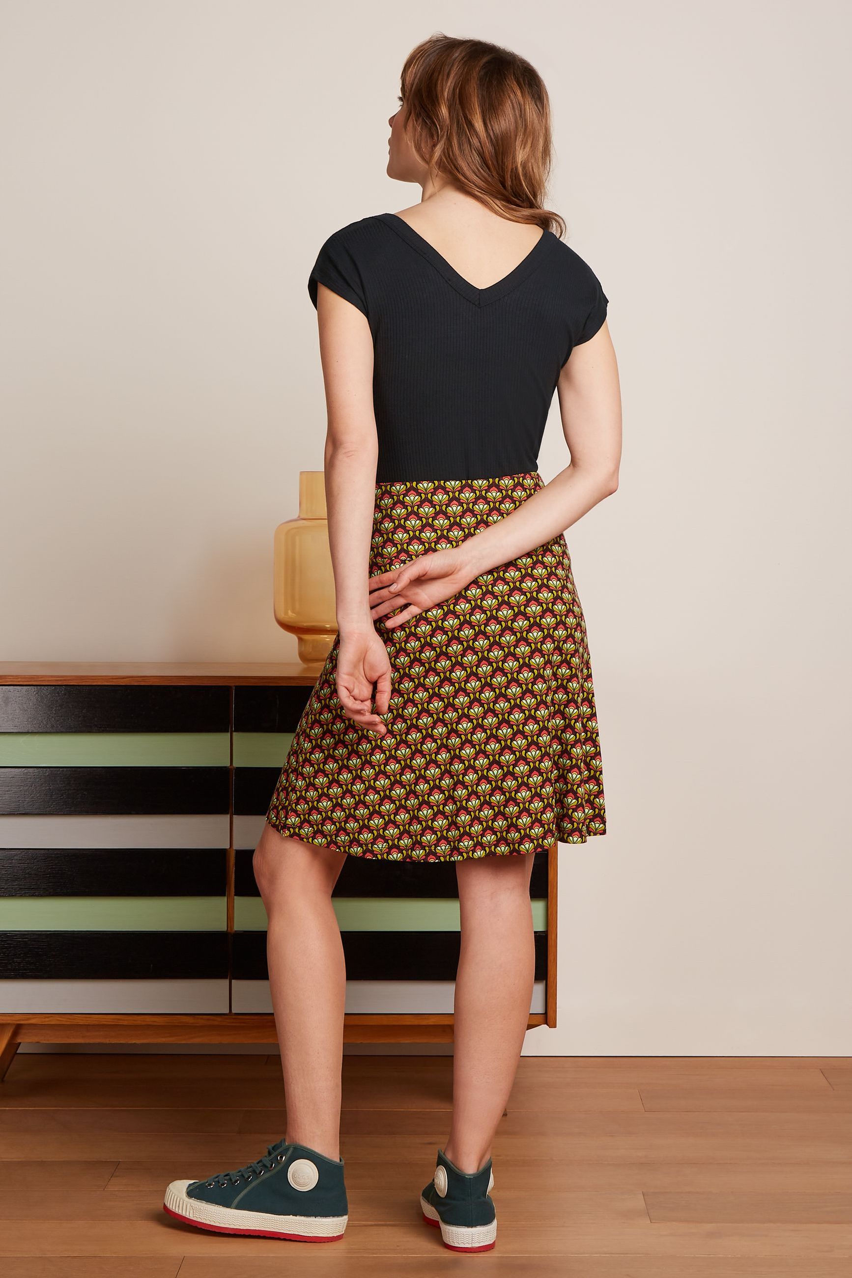 Border Skirt Toulouse - Black