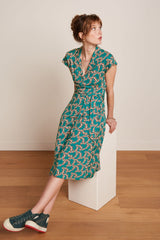 Darcy Dress Minty - Bermuda Green