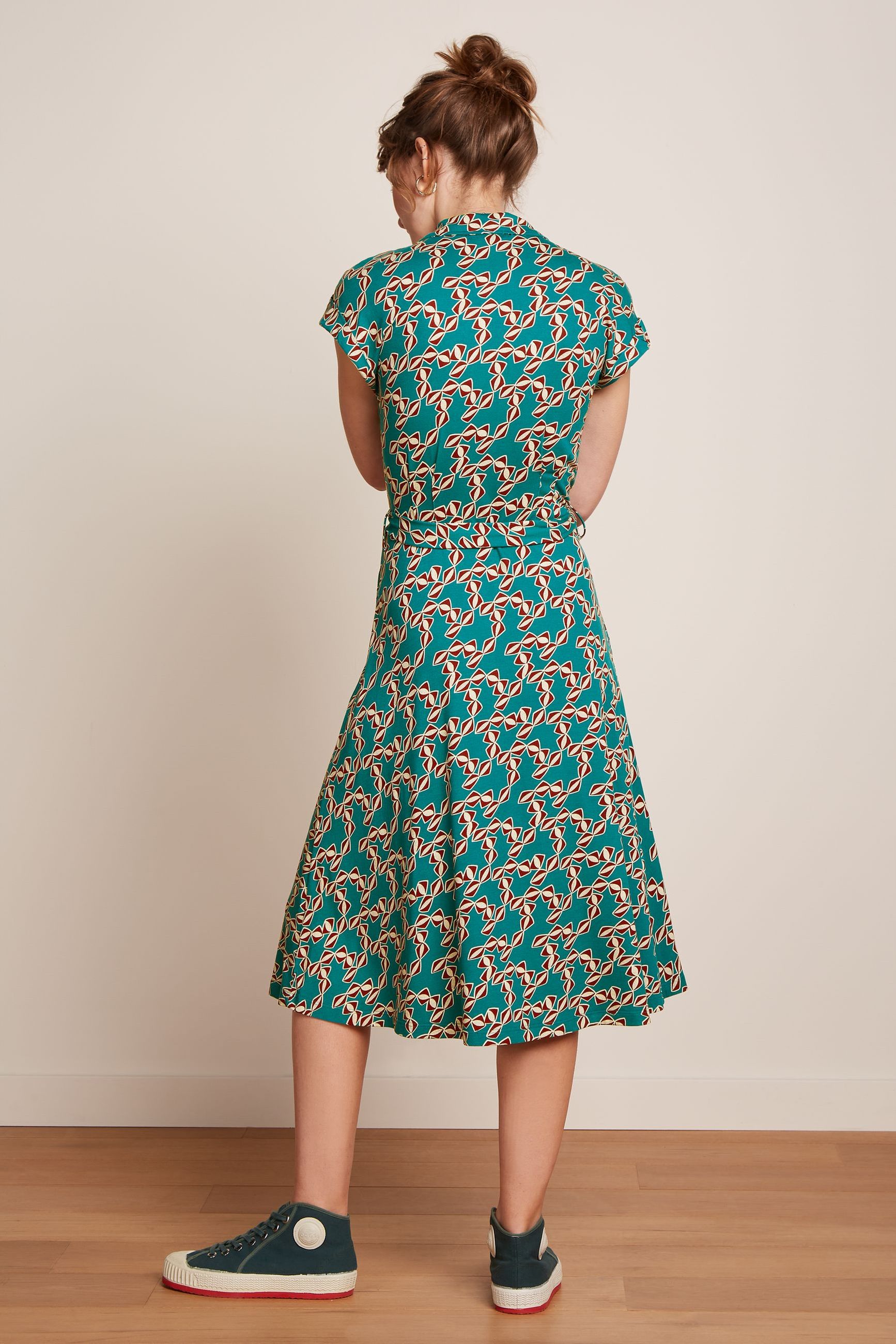 Darcy Dress Minty - Bermuda Green