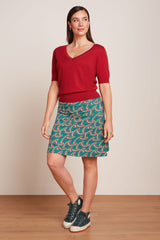 Border Skirt Minty - Bermuda Green