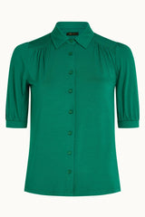 Carina Blouse Viscose Light - Nile Green