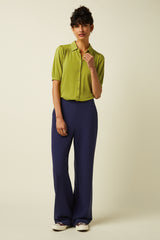 Carina Blouse Viscose Light - Green Envy