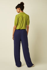 Carina Blouse Viscose Light - Green Envy