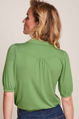 Carina Blouse Viscose Light - Shade Green