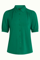 Carina Blouse Viscose Light - Ultra Green