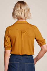 Carina Blouse Viscose Light - Inca Gold