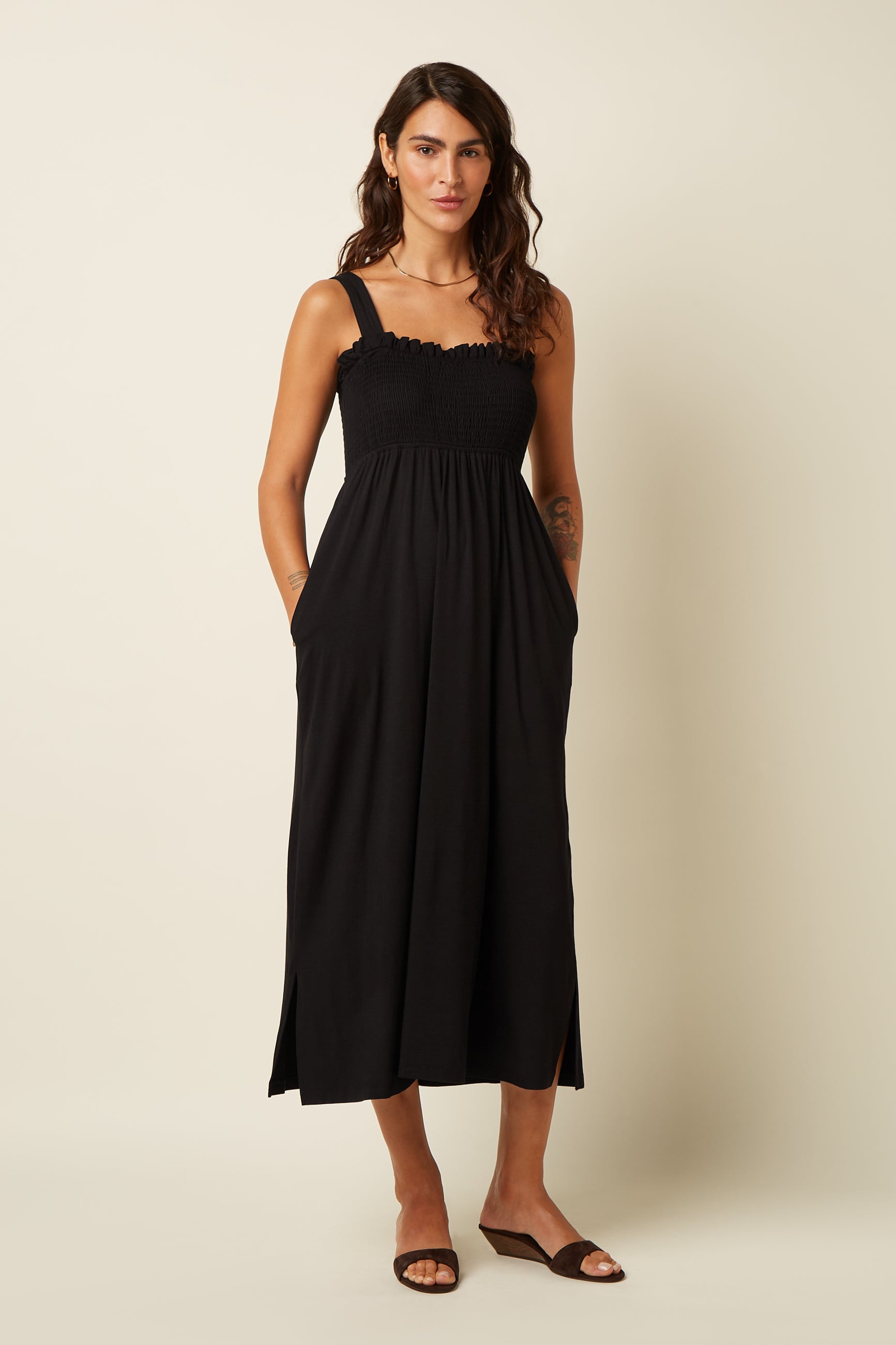 Luisella Dress Silva - Black