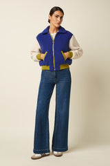 Fay Jacket Teddy - Bluing