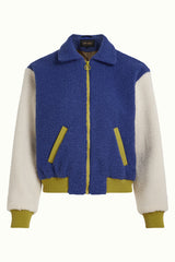 Fay Jacket Teddy - Bluing