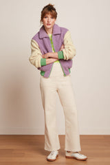 Fay Jacket Teddy - Sheer Lilac