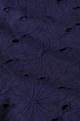 Ethel Pants Brava Broderie - Beacon Blue